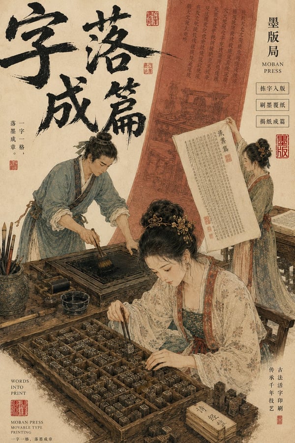 东方文化·书法海报 图 2