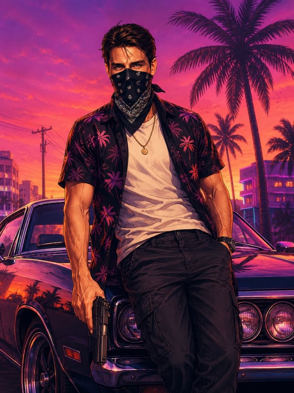 GTA 6 游戏封面模板 图 4