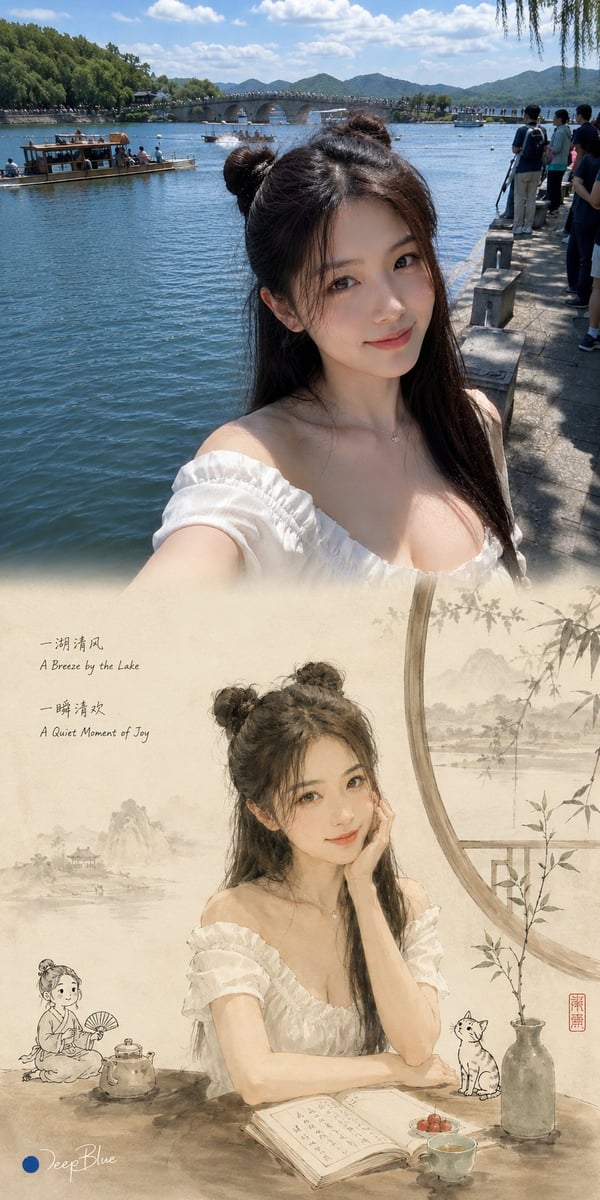 侘寂极简·上下半场少女 图 1