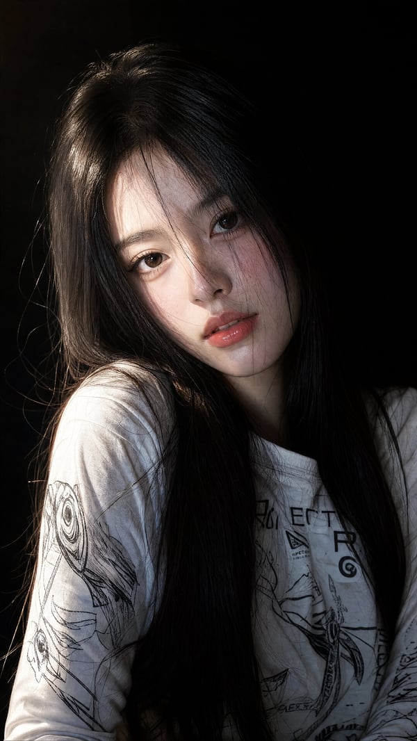 东亚少女写实人像 图 1