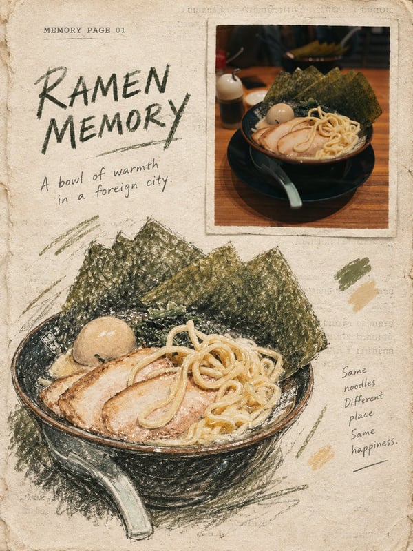 触感纸页·美食记忆 图 2