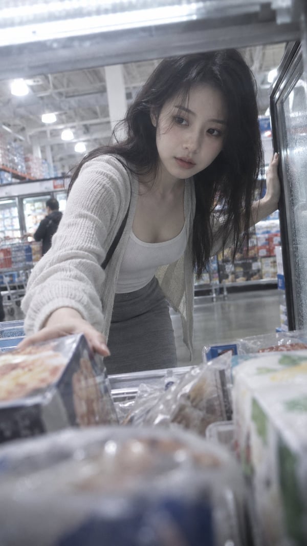 冰柜内部视角 图 1