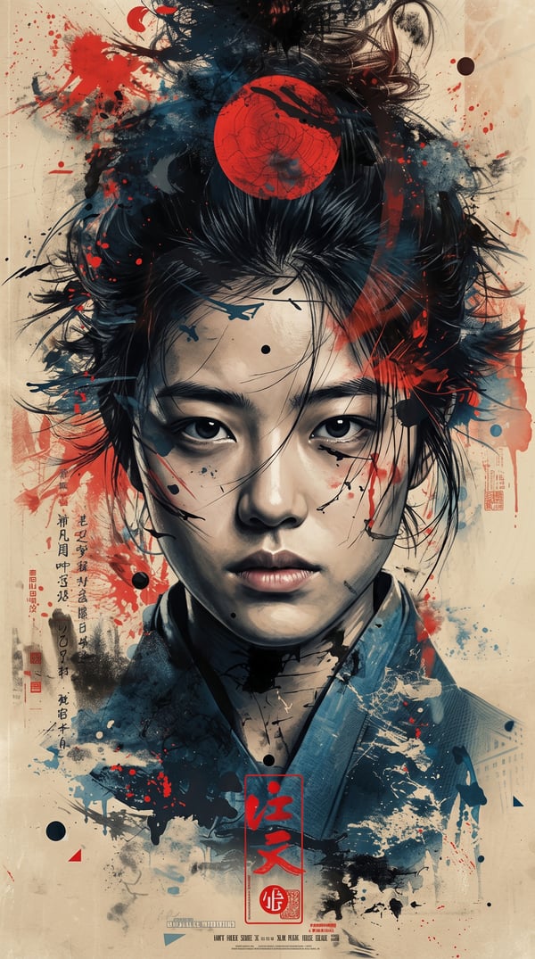 墨与刃·女武士海报 图 1
