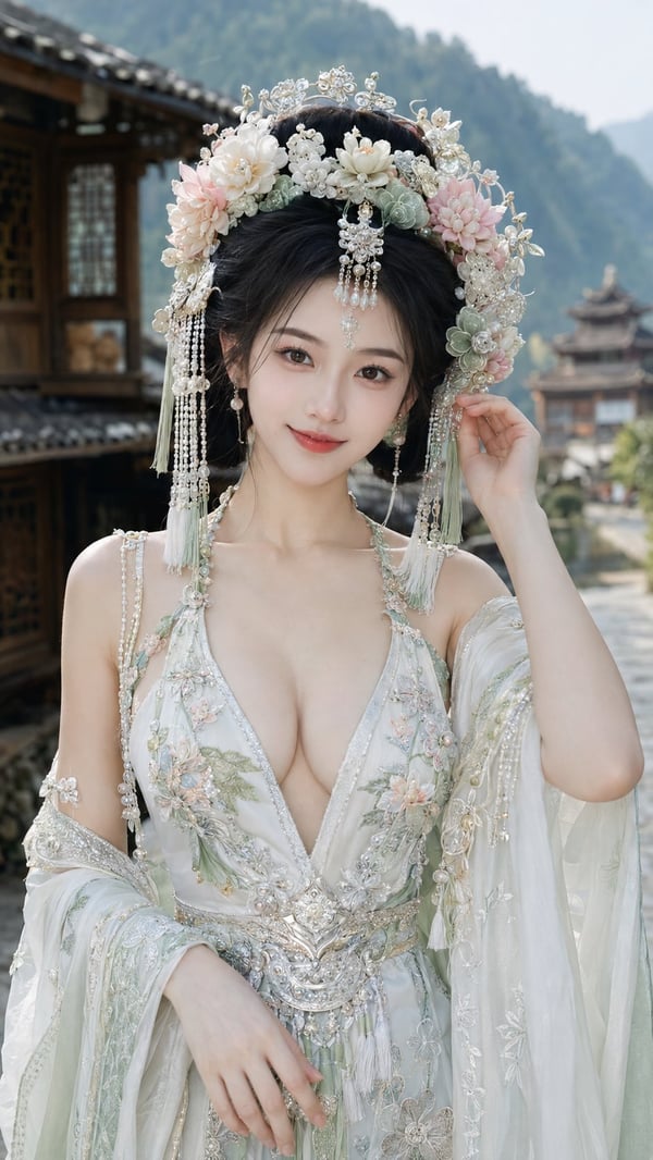 贵州非遗簪花东方极繁 图 1