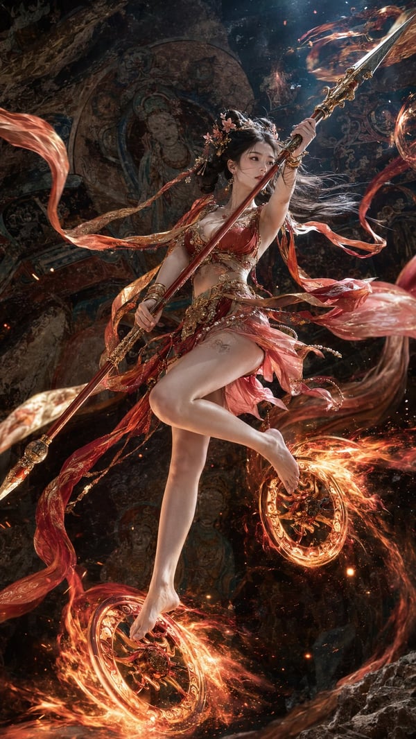 敦煌飞天女武将 图 1