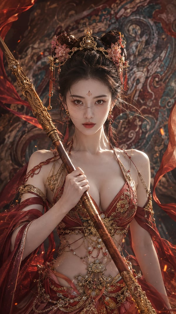 敦煌飞天女武将 图 2