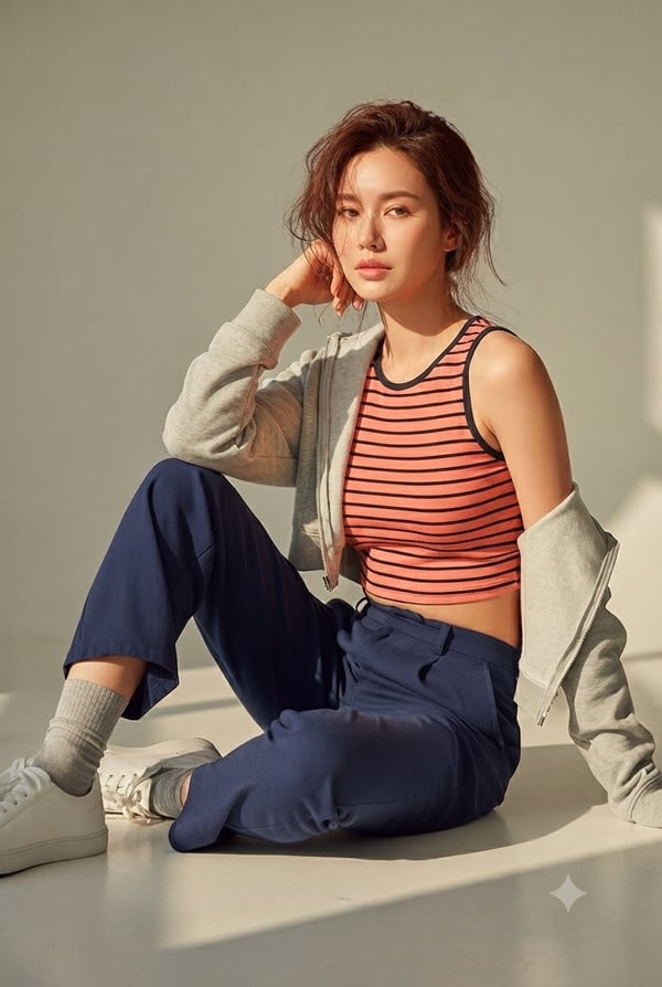 金光条纹少女 图 1