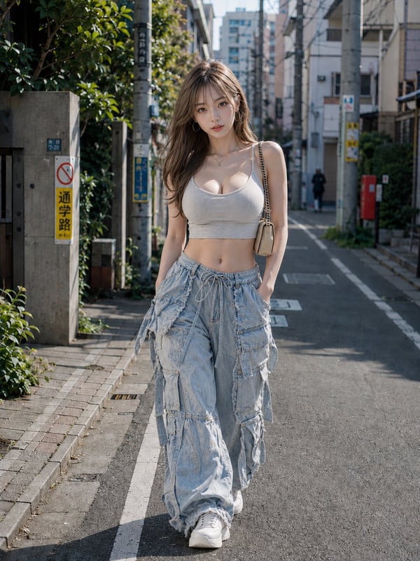 巷弄工装风街拍 图 1